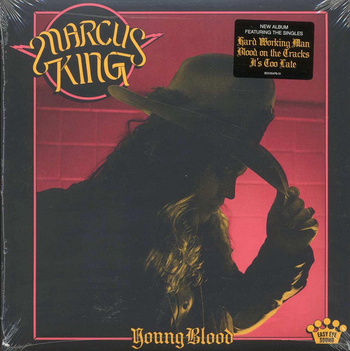 Marcus King - Young Blood vinyl LP front cover