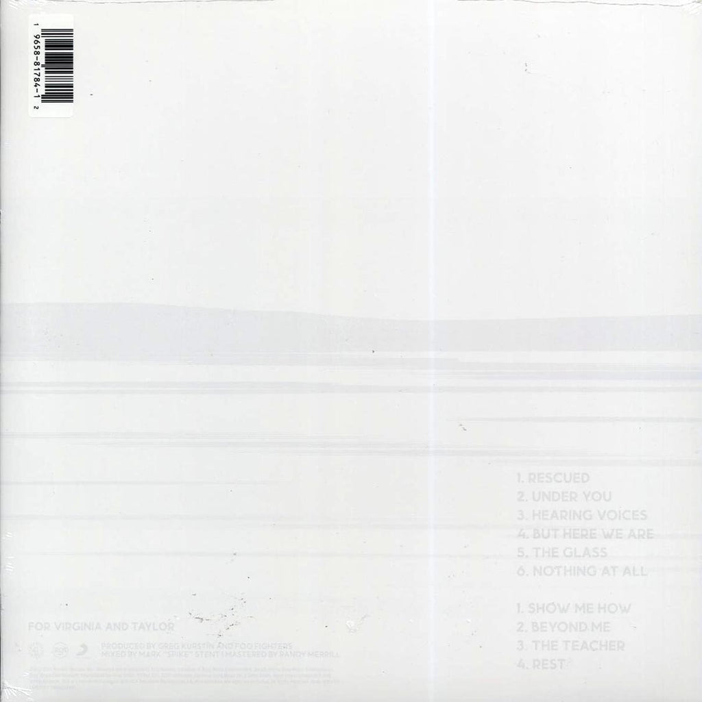 Foo Fighters - But Here We Are vinyl LP back cover