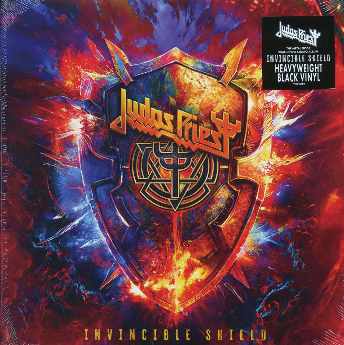Judas Priest - Invincible Shield (2xLP) (180g) vinyl LP front cover