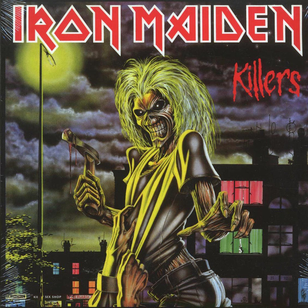 Iron Maiden - Killers (remastered) vinyl LP front cover