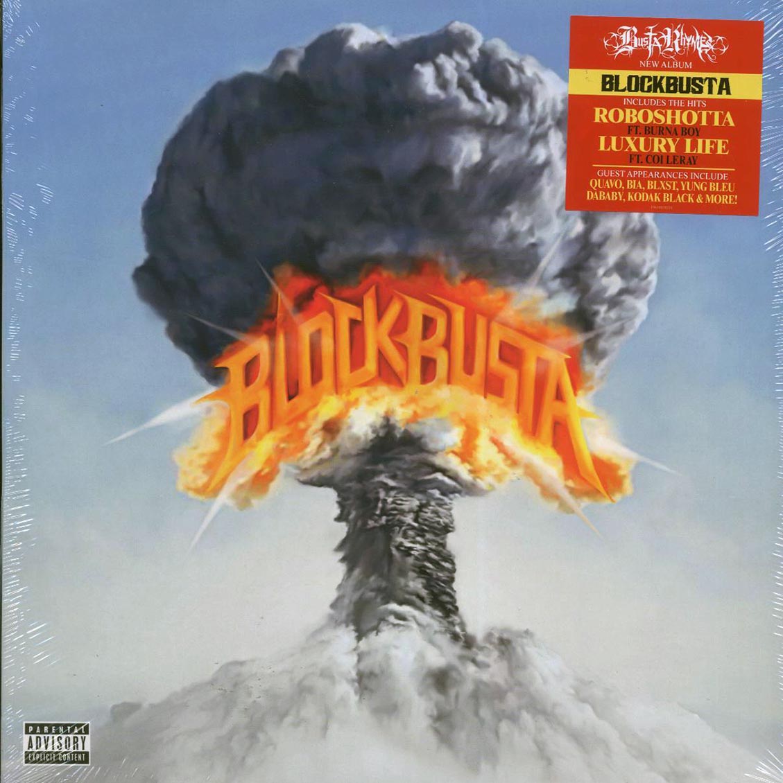 Busta Rhymes - Blockbusta (2xLP) vinyl LP front cover
