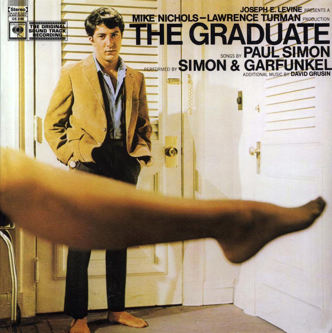 Simon & Garfunkel, Dave Grusin - The Graduate: The Original Sound Track Recording vinyl LP front cover