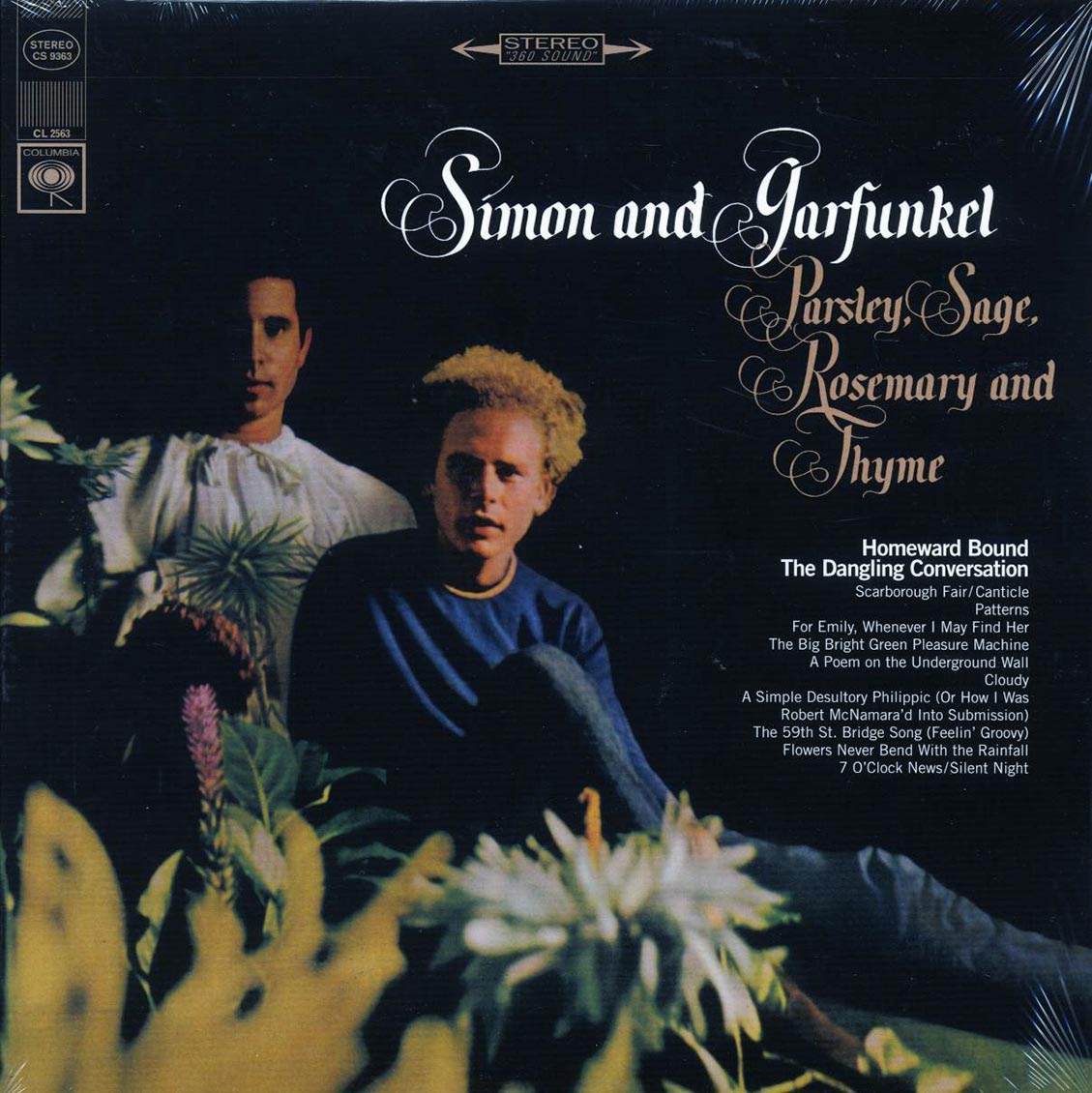 Simon & Garfunkel - Parsley, Sage, Rosemary And Thyme vinyl LP front cover