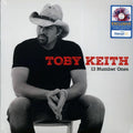 Toby Keith - 13 Number Ones (red/white/blue vinyl) vinyl LP front cover