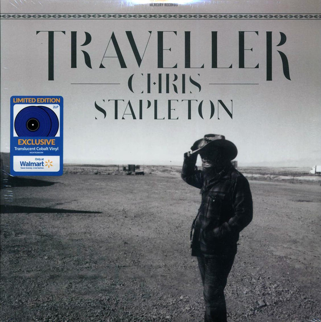 Chris Stapleton - Traveller (2xLP) (cobalt vinyl) vinyl LP front cover
