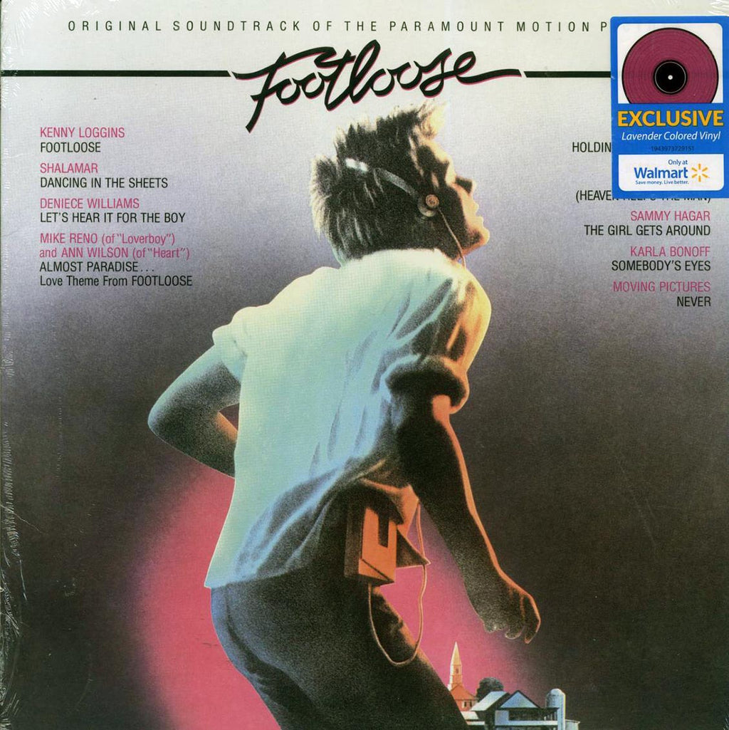 Various - Footloose: Original Soundtrack (lavender vinyl) vinyl LP front cover