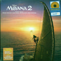 Abigail Barlow, Emily Bear, Opetaia Foa'i, Mark Mancina - Moana 2 (orange swirl vinyl) vinyl LP front cover