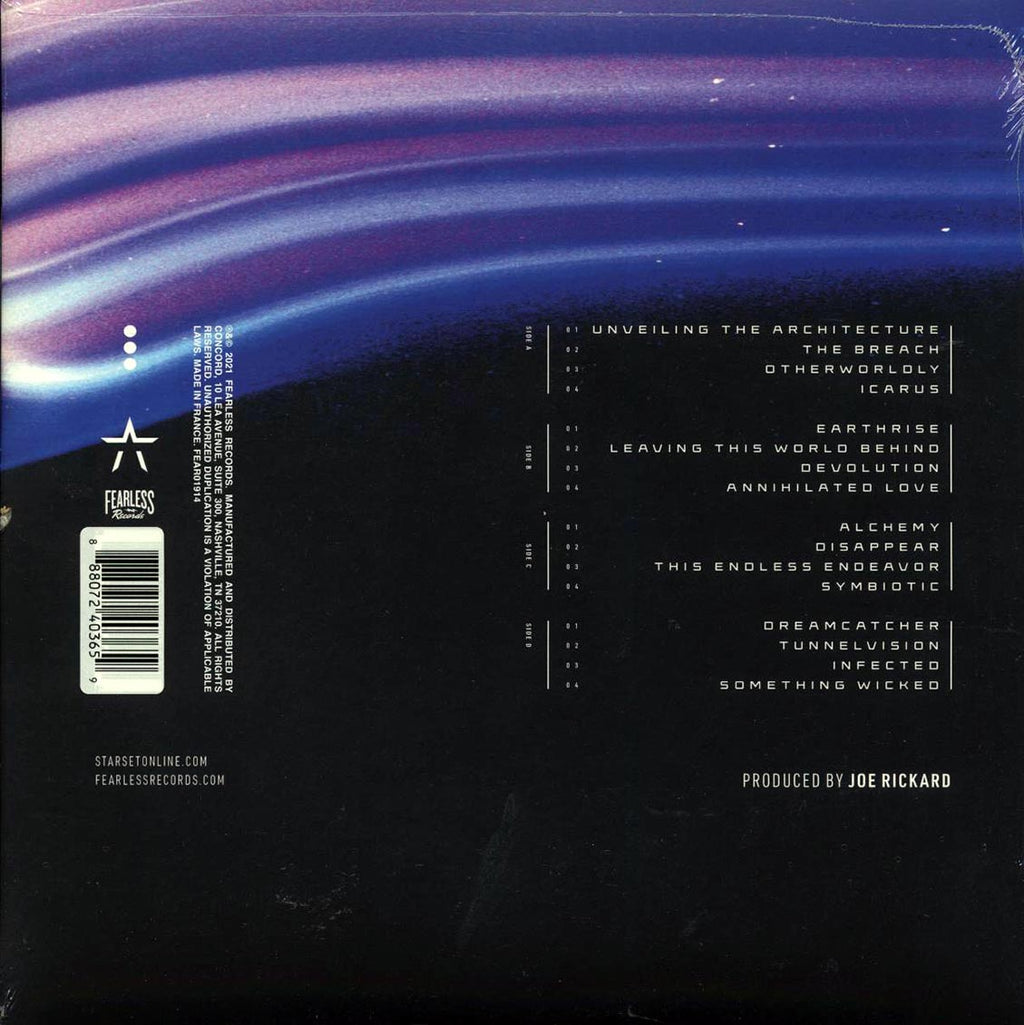 Starset - Horizons (ltd. ed.) (2xLP) (remastered) (red vinyl) vinyl LP back cover