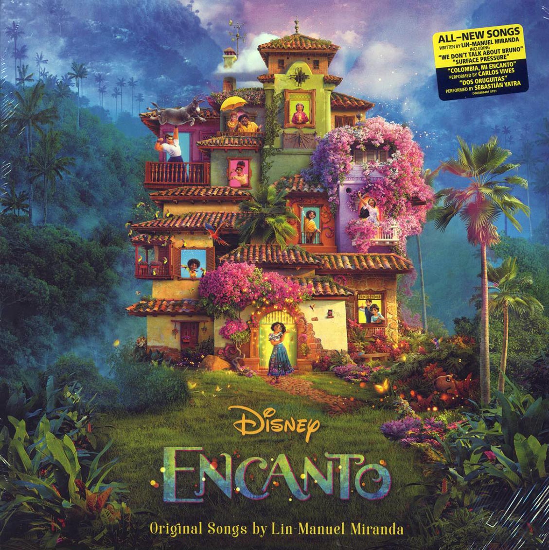Various - Encanto: Original Songs By Lin-Manuel Miranda (Disney) vinyl LP front cover