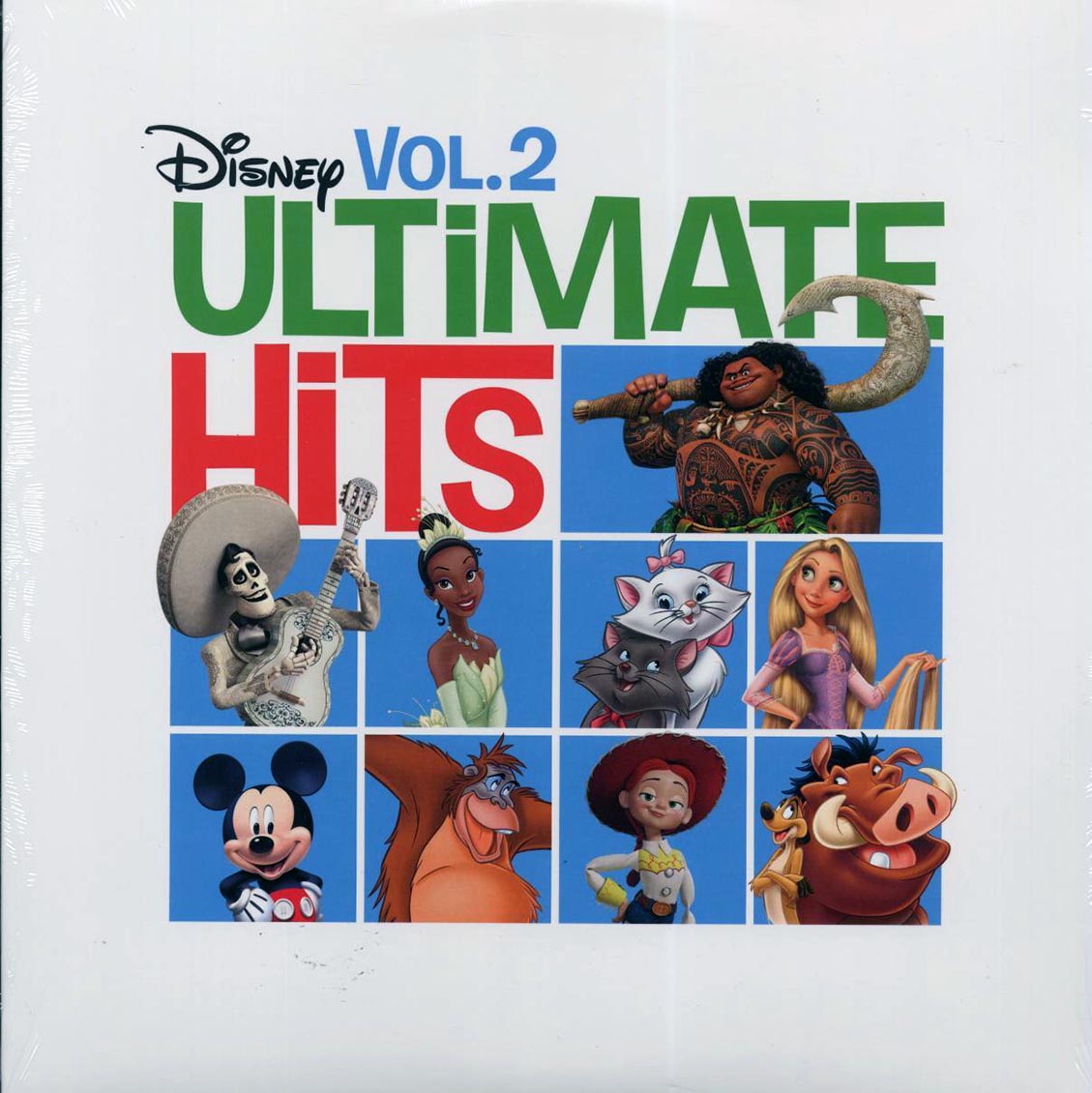 Various - Disney Ultimate Hits Volume 2 vinyl LP front cover