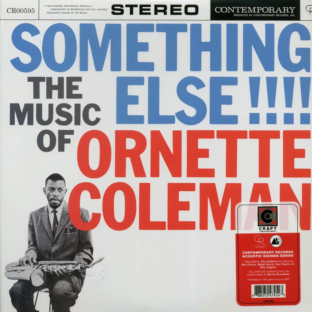 Ornette Coleman - Something Else!!! The Music Of Ornette Coleman (180g) vinyl LP front cover