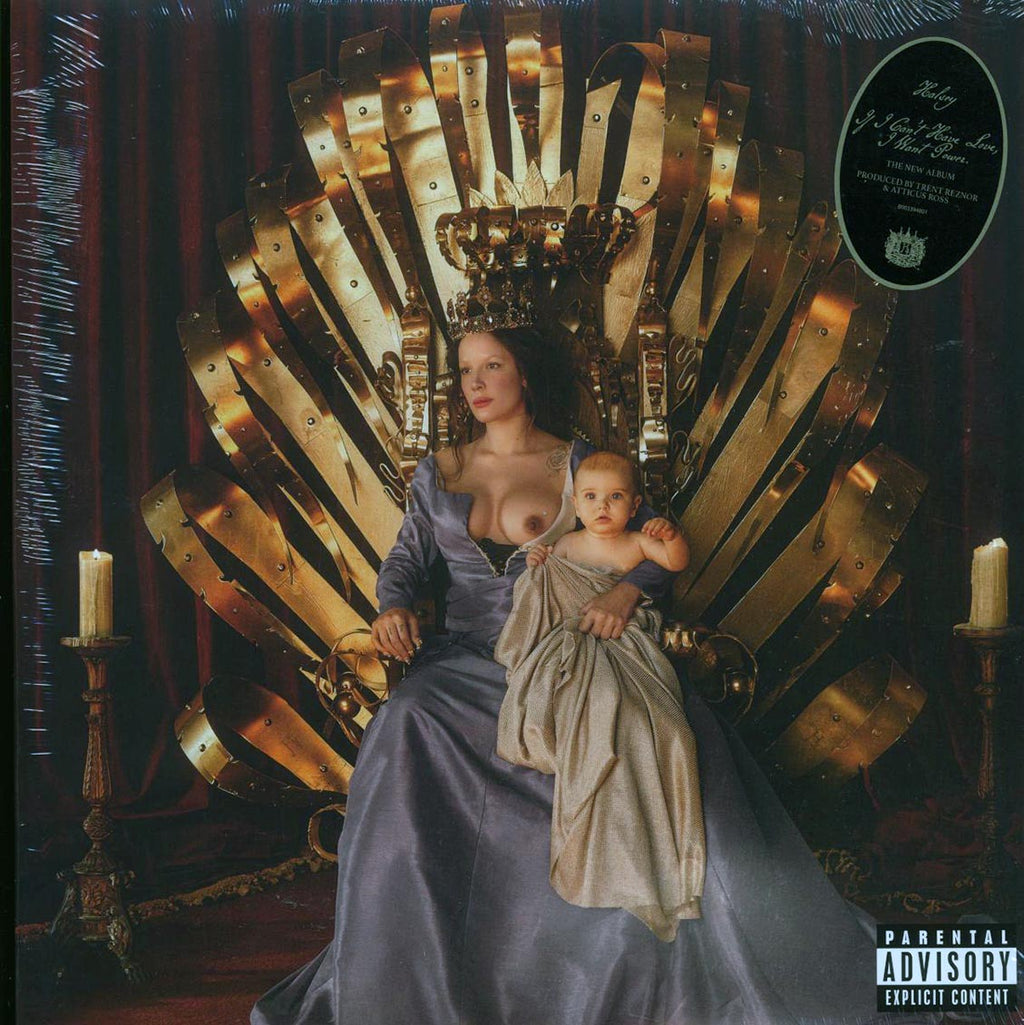 Halsey - If I Can't Have Love, I Want Power vinyl LP front cover