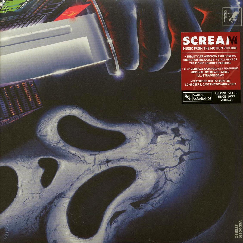 Brian Taylor, Sven Faulconer - Scream VI: Music Fom The Moton Picture (2xLP) vinyl LP front cover