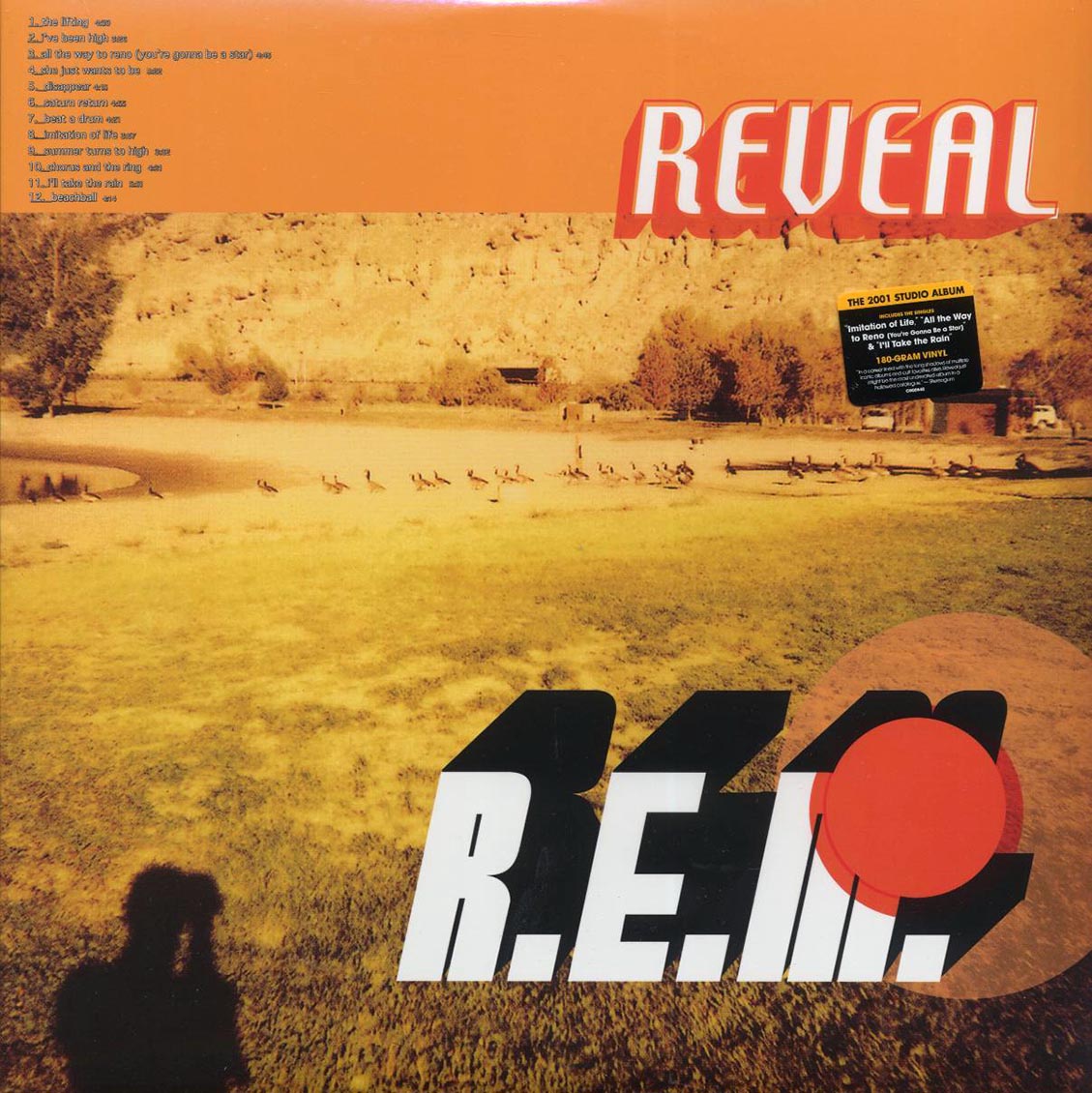REM - Reveal (180g) vinyl LP front cover