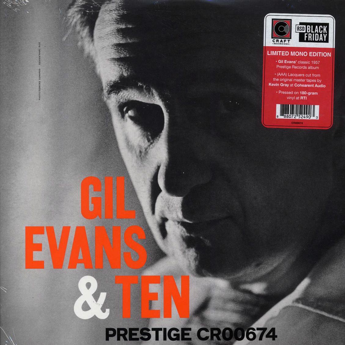 Gil Evans - Gil Evans & Ten (RSD 2023) (180g) (RTI press) vinyl LP front cover