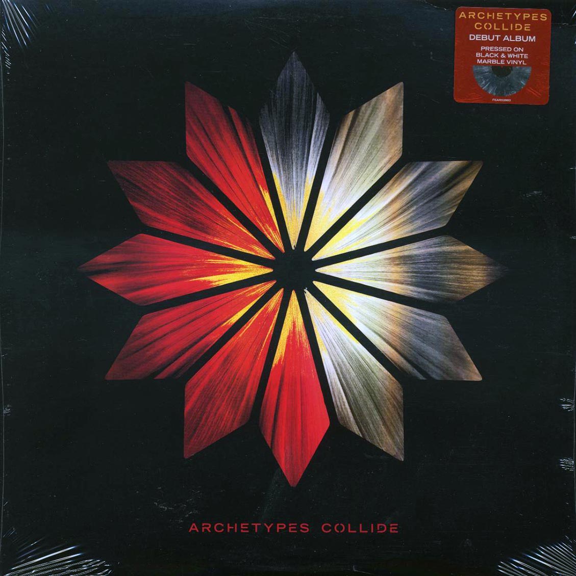 Archetypes Collide - Archetypes Collide (ltd. 500 copies made) (black/white marbled vinyl) vinyl LP front cover