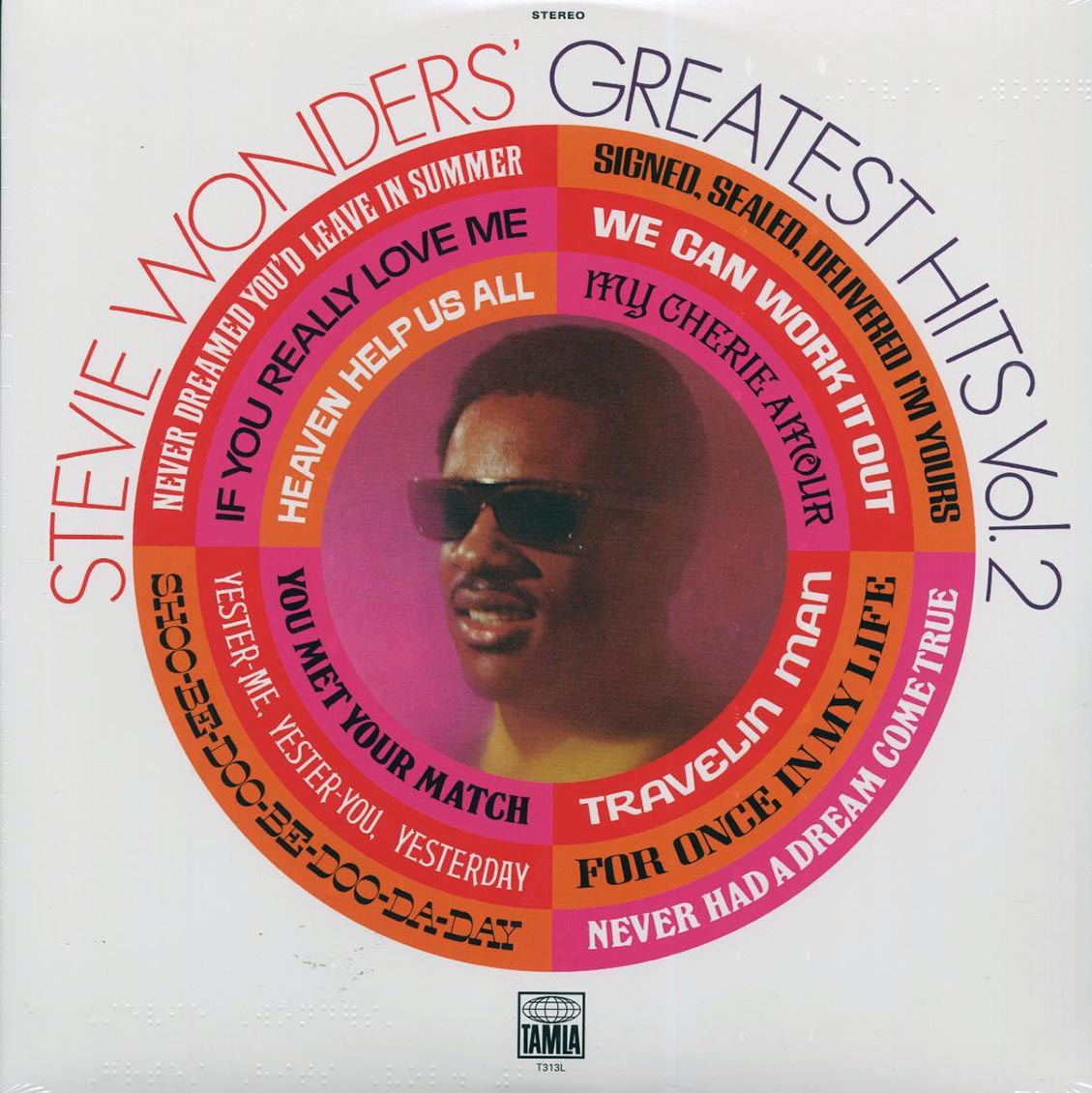 Stevie Wonder - Greatest Hits Volume 2 vinyl LP front cover