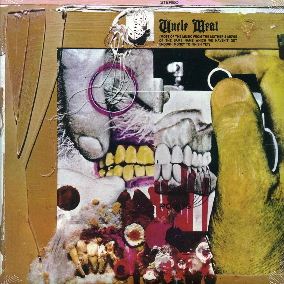 Frank Zappaa, The Mothers Of Invention - Uncle Meat (2xLP) vinyl LP front cover
