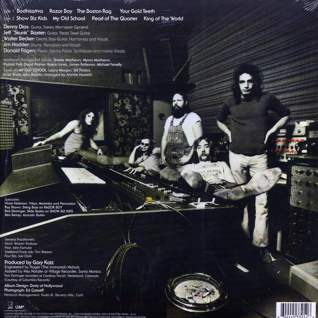 Steely Dan - Countdown To Ecstasy (180g) (remastered) vinyl LP back cover
