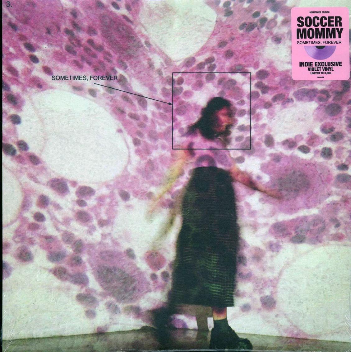 Soccer Mommy - Sometimes, Forever (ltd. ed.) (violet vinyl) vinyl LP front cover