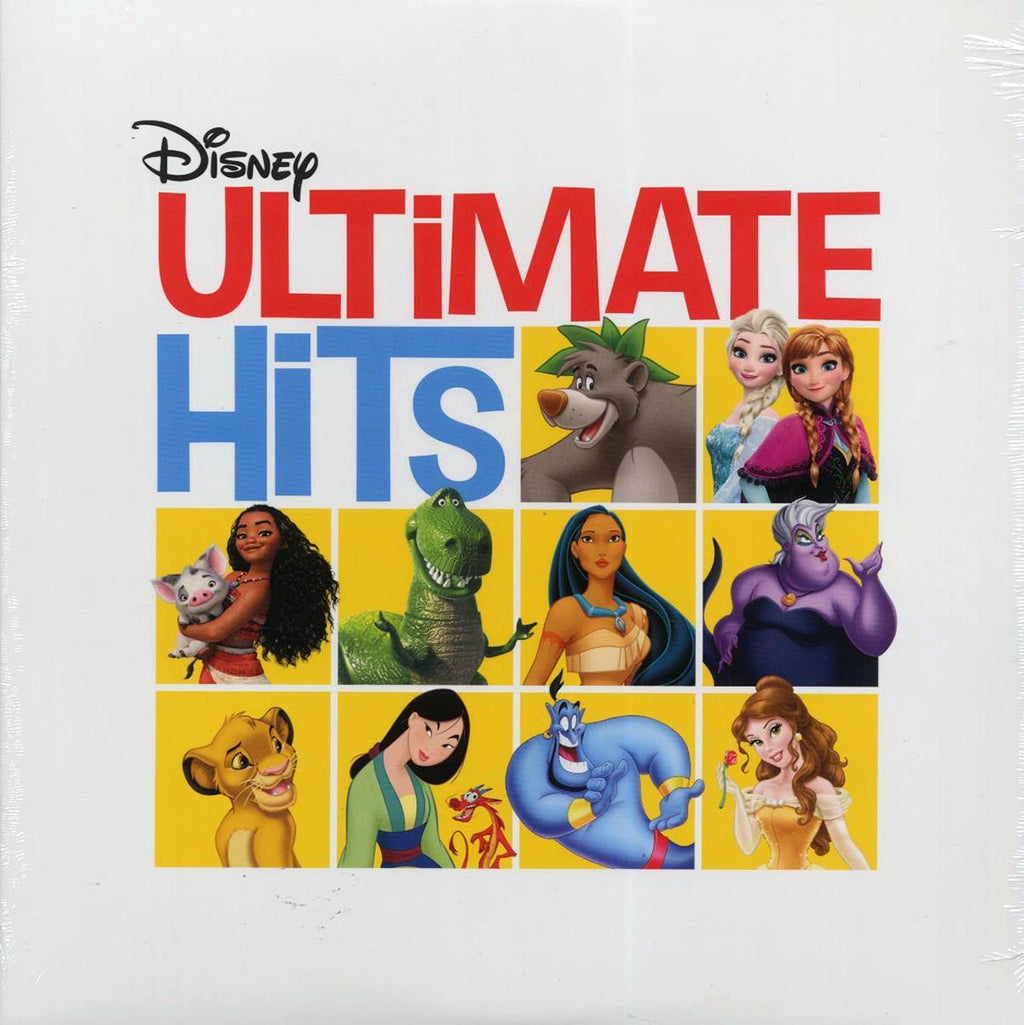 Elton John, Julie Andrews, Cliff Edwards, Etc. - Disney Ultimate Hits vinyl LP front cover