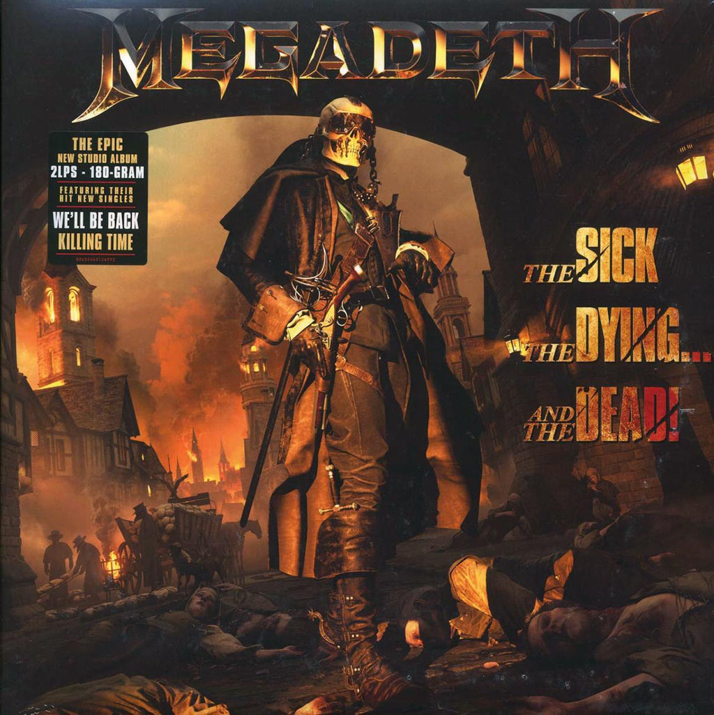 Megadeth - The Sick, The Dying And The Dead! (2xLP) (180g) vinyl LP front cover