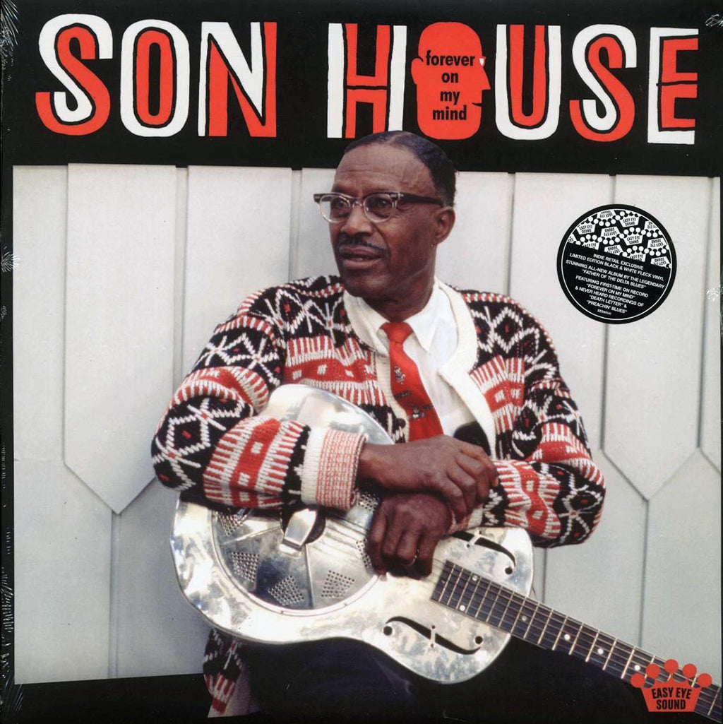 Son House - Forever On My Mind (ltd. ed.) (black/white fleck vinyl) vinyl LP front cover