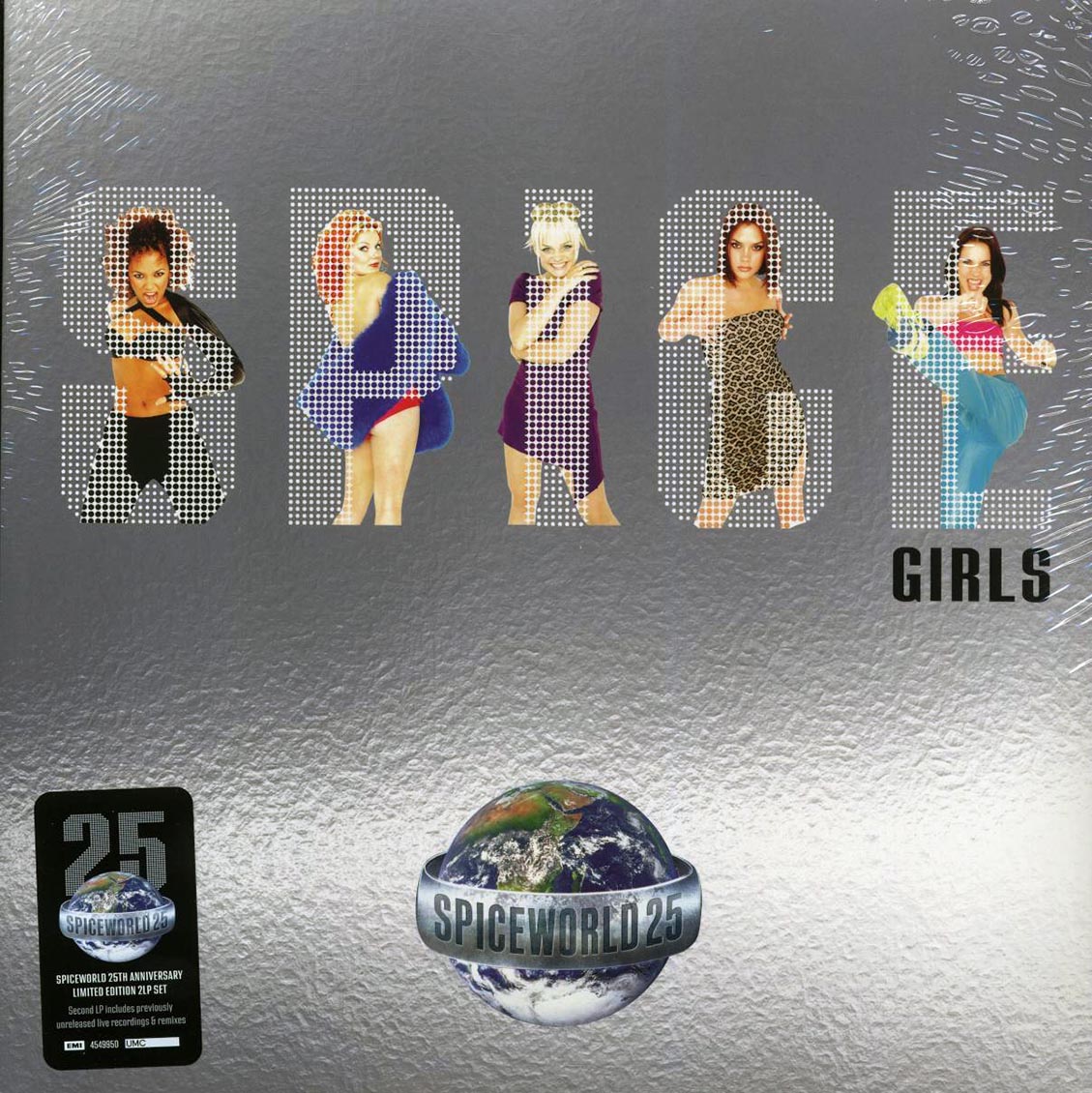 Spice Girls - Spiceworld 25 (10 Bonus Tracks) (25th Anniv. Ed.) (+10 bonus tracks) (2xLP) vinyl LP front cover