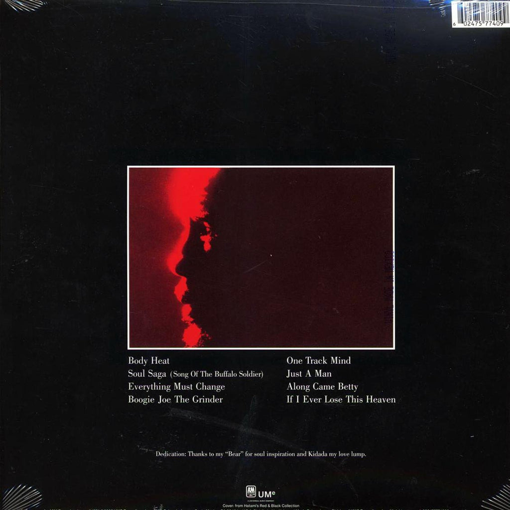 Quincy Jones - Body Heat (180g) (audiophile) vinyl LP back cover