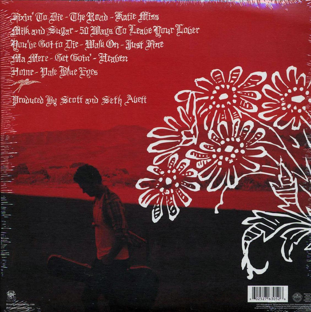 G-Love - Fixin' To Die vinyl LP back cover
