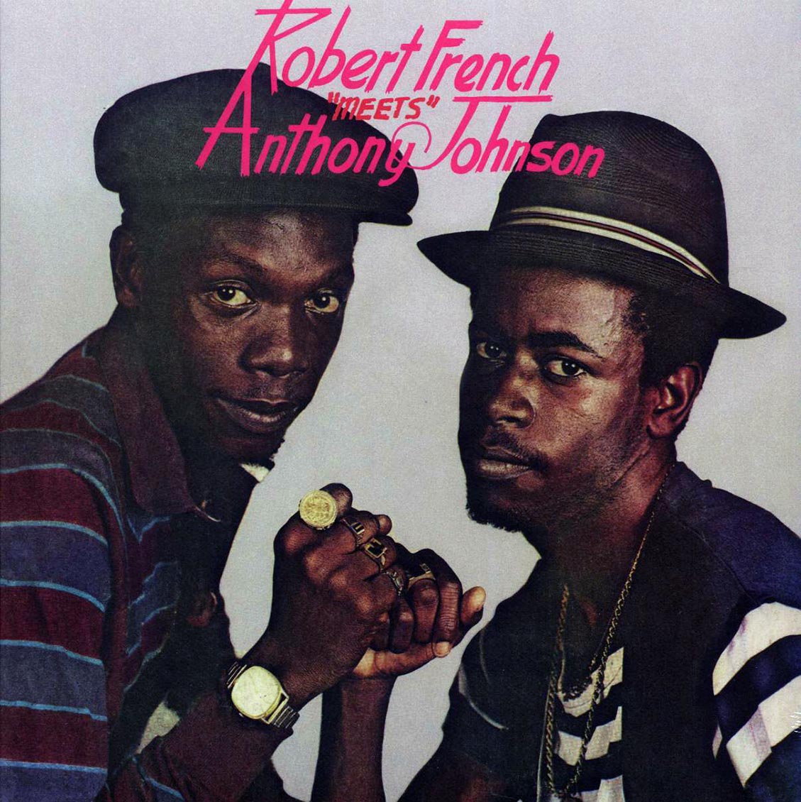 Robert French, Anthony Johnson - Robert French Meets Anthony Johnson vinyl LP front cover