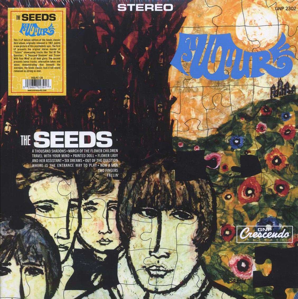 The Seeds - Future (2xLP) (deluxe edition) vinyl LP front cover