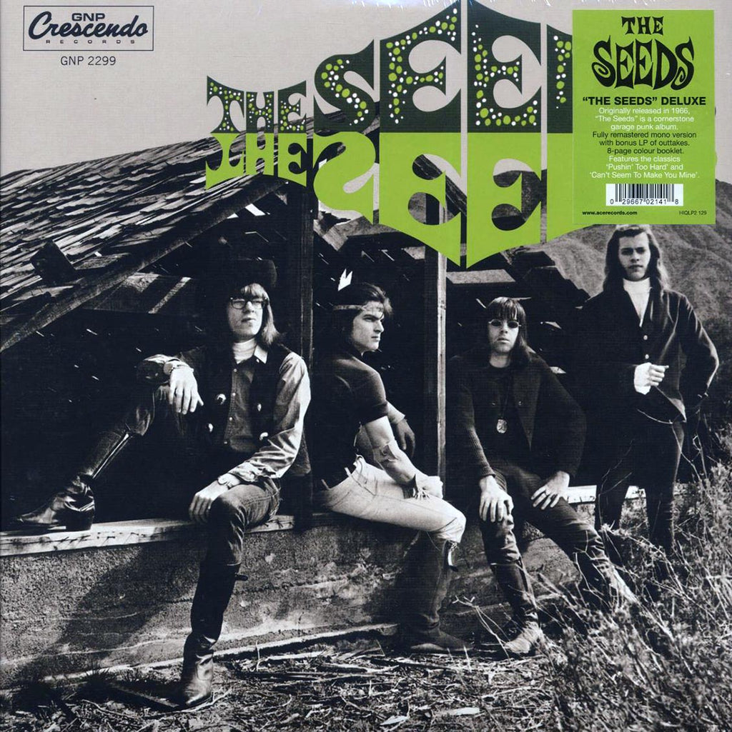The Seeds - The Seeds (+9 bonus tracks) (mono) (2xLP) (180g) (deluxe edition) vinyl LP front cover
