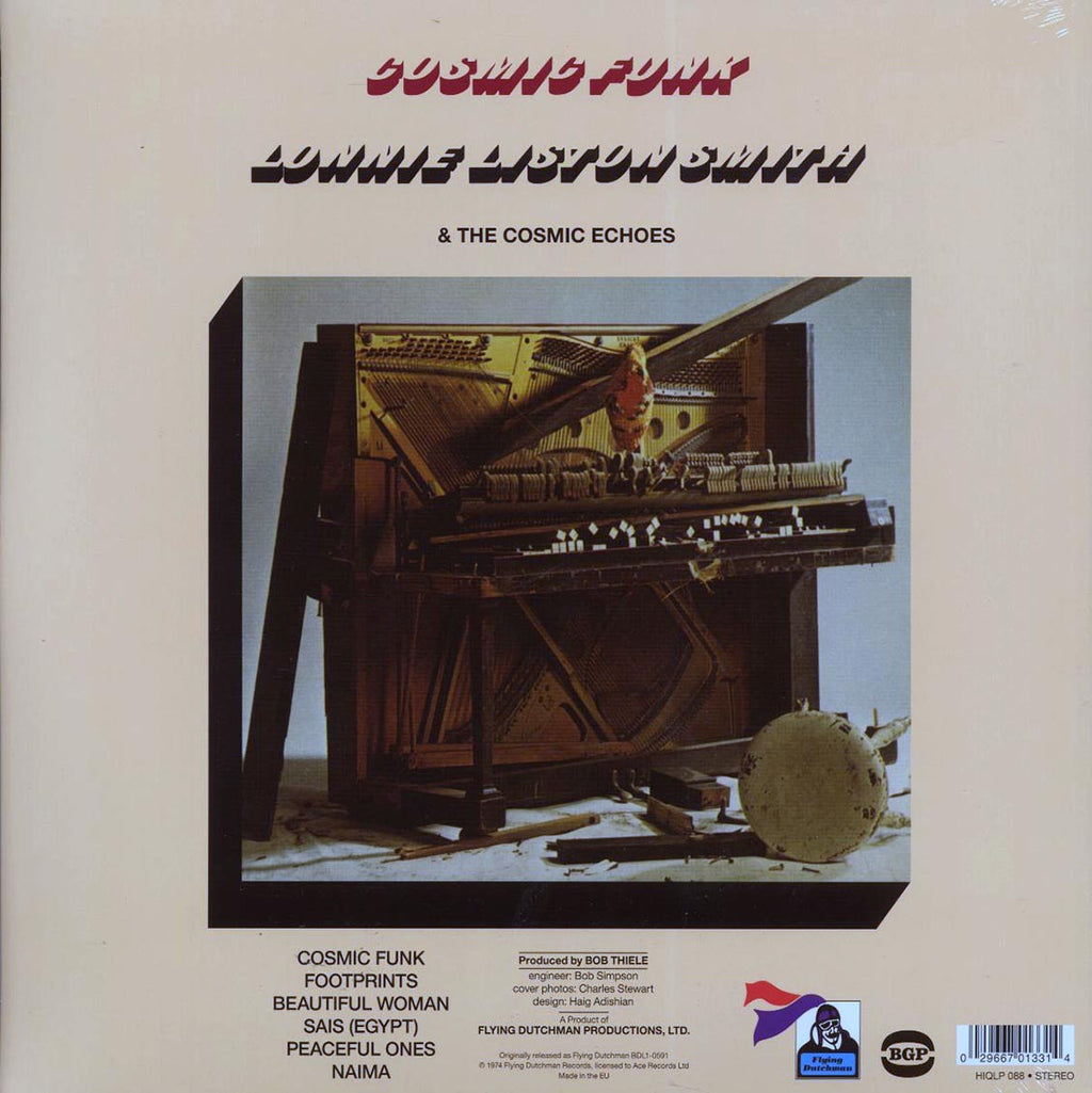 Lonnie Liston Smith & The Cosmic Echoes - Cosmic Funk (180g) vinyl LP back cover