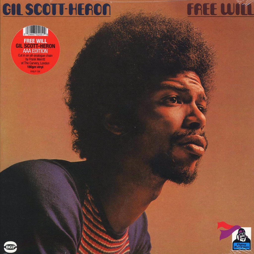Gil Scott-Heron - Free Will (180g) vinyl LP front cover