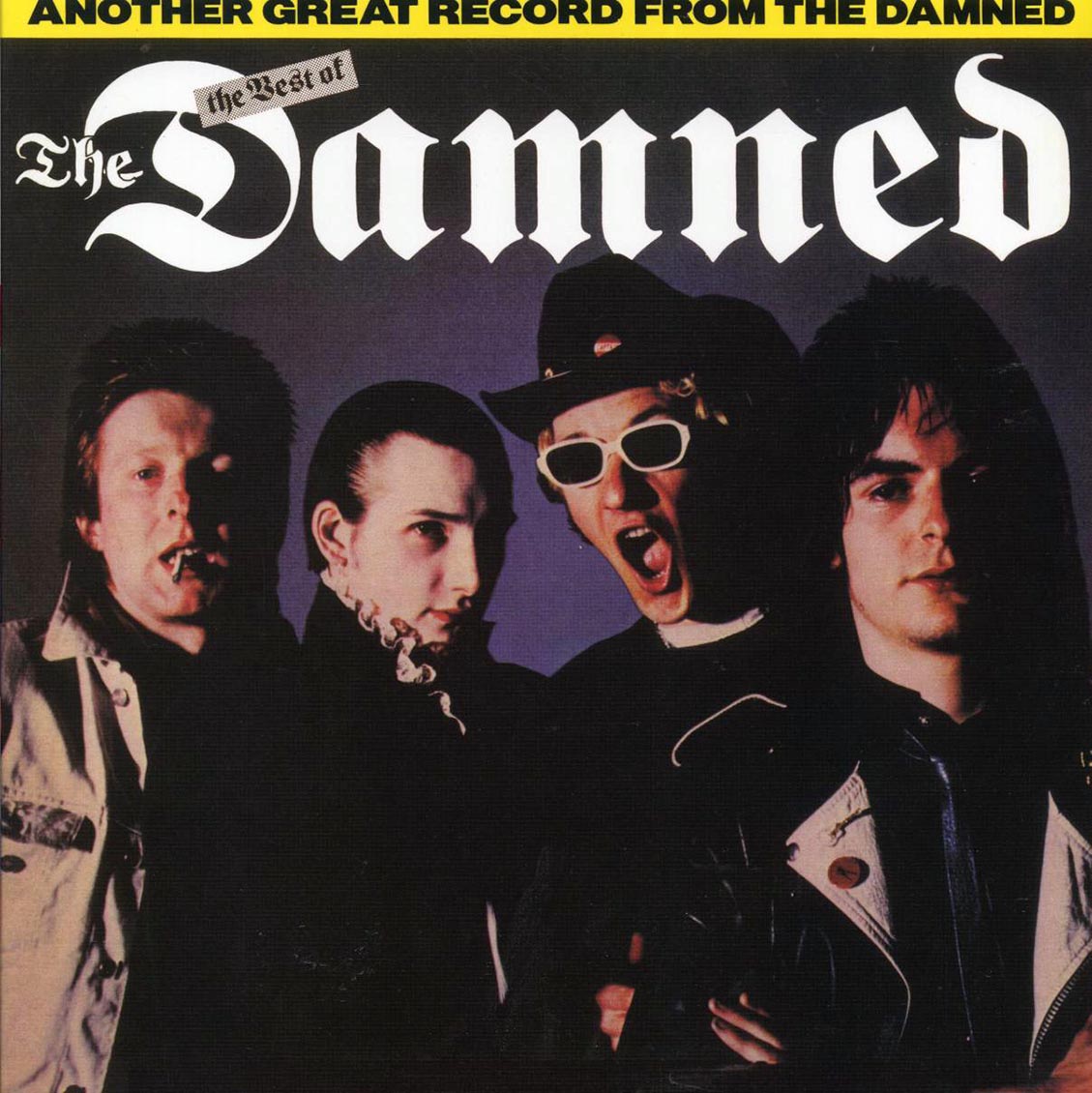 The Damned - Another Great Record From The Damned: The Best Of The Damned (180g) vinyl LP front cover