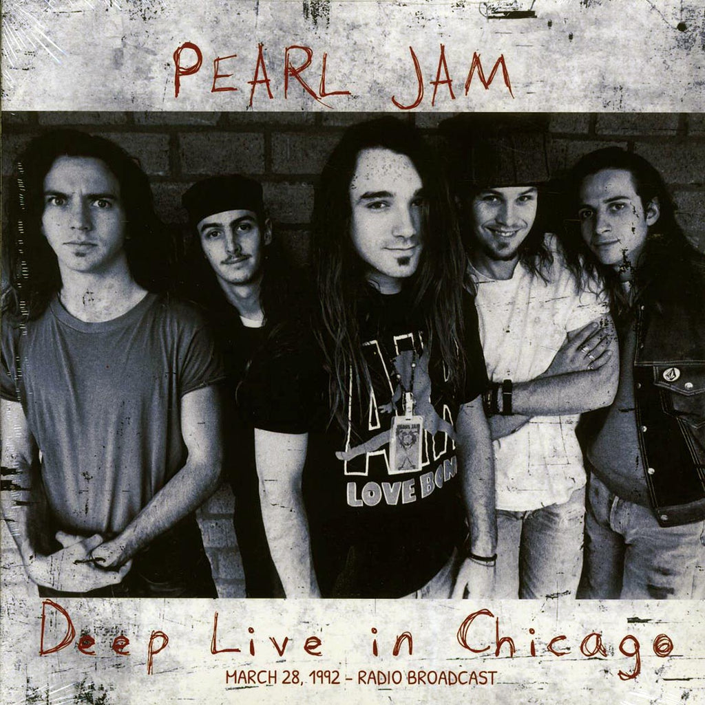Pearl Jam - Deep Live In Chicago, March 28, 1992 vinyl LP front cover