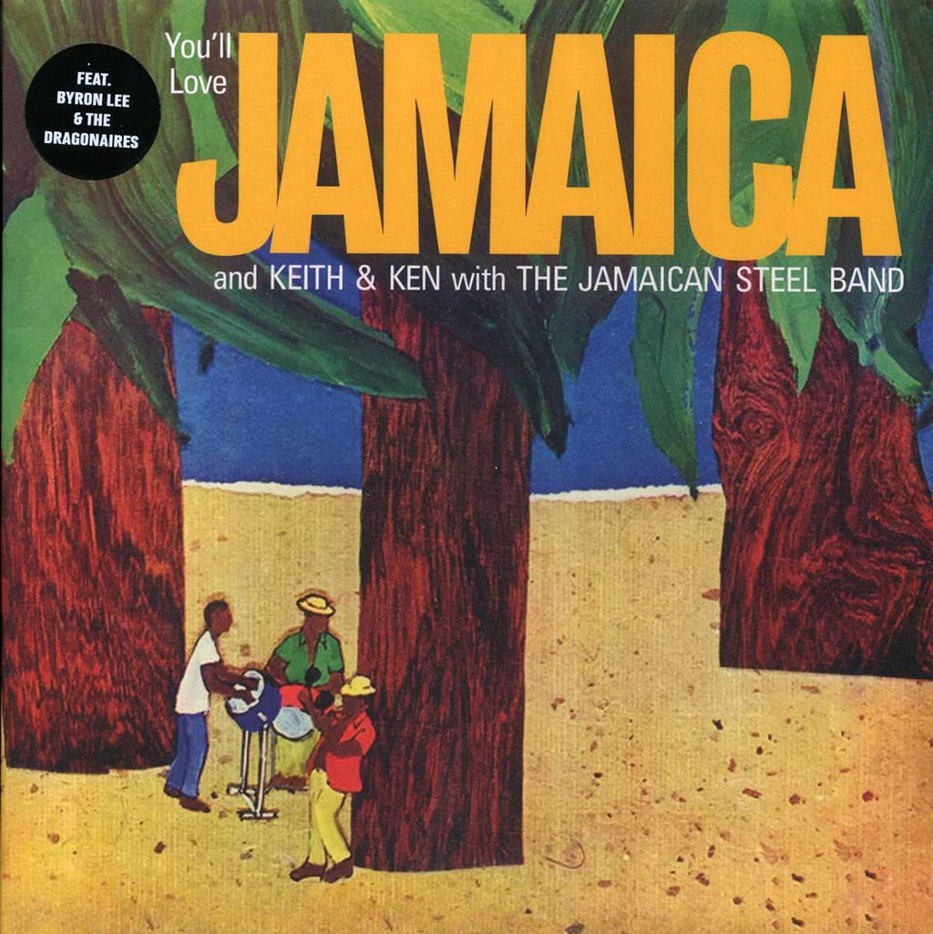 Ken Lyn, Ken Lazarus - You'll Love Jamaica And Keith & Ken With The Jamaican Steel Band vinyl LP front cover
