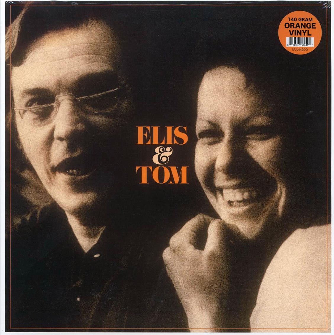Antonio Carlos Jobim, Elis Regina - Elis & Tom (orange vinyl) vinyl LP front cover