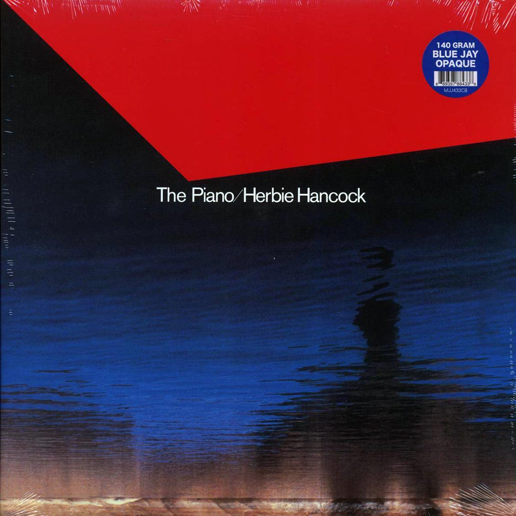 Herbie Hancock - The Piano (blue vinyl) vinyl LP front cover