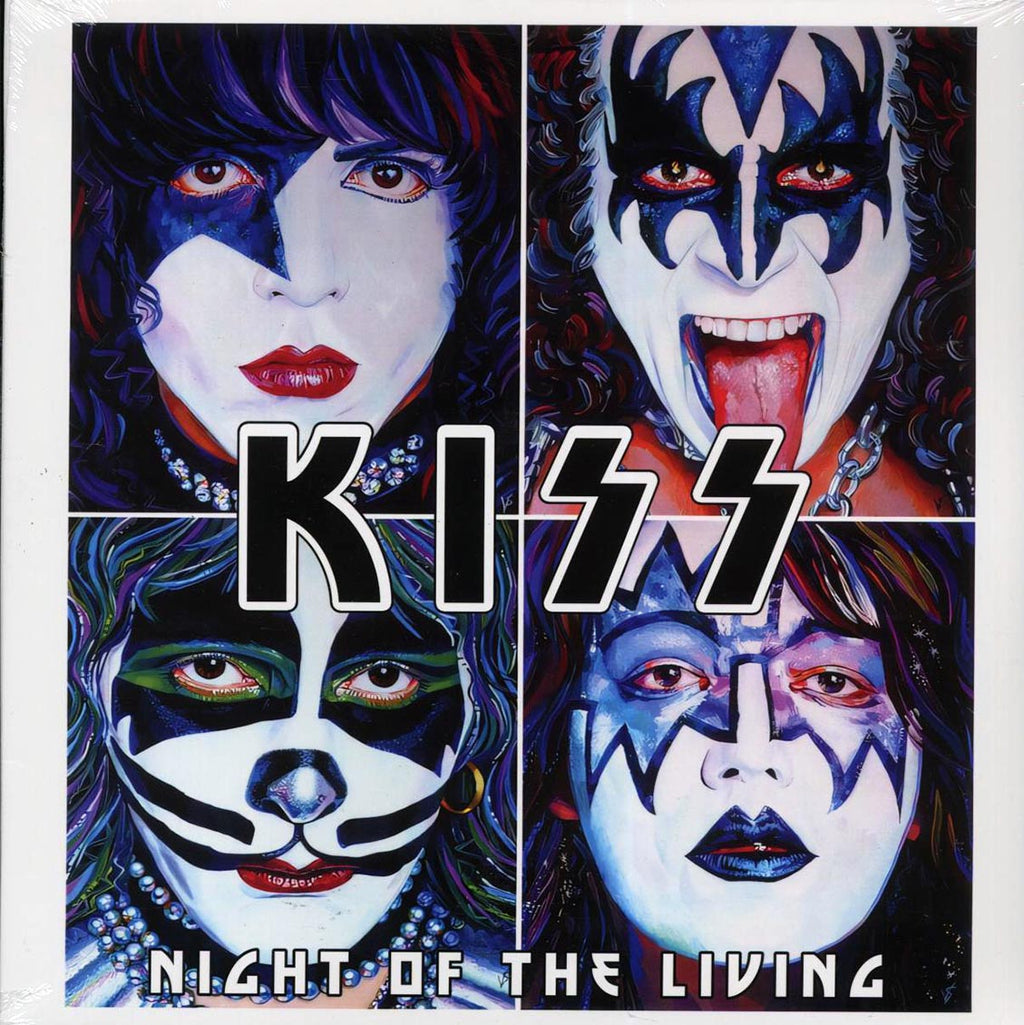 Kiss - Night Of The Living: Live In Tokyo, Judo Arena, 21 April 1988 vinyl LP front cover
