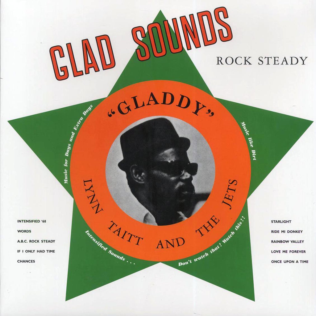 Gladstone Anderson, Lynn Taitt & The Jets - Glad Sounds: Rock Steady vinyl LP front cover