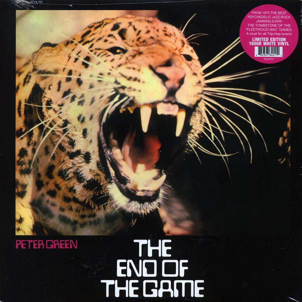 Peter Green - The End Of The Game (180g) (white vinyl) vinyl LP front cover