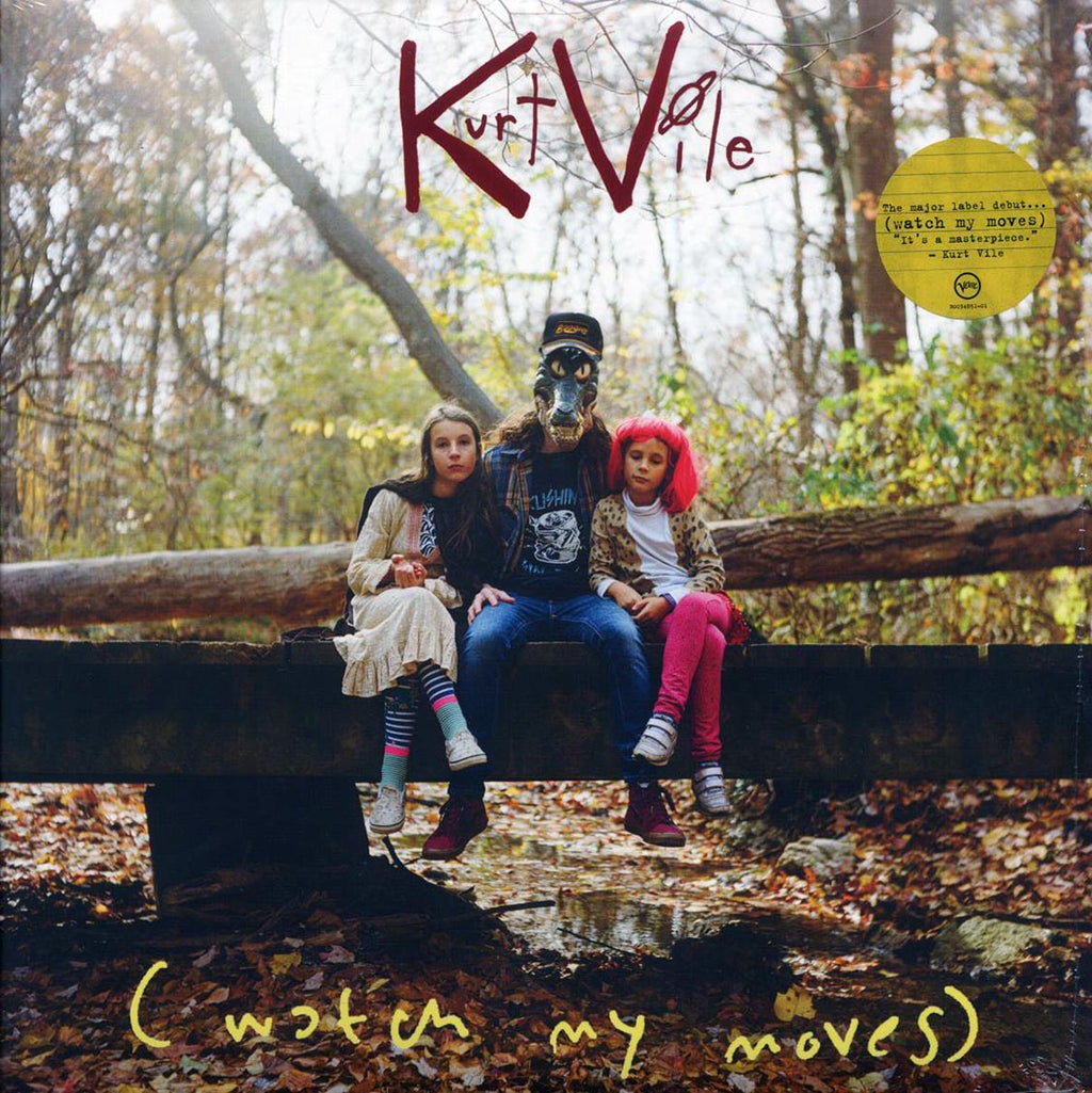 Kurt Vile - Watch My Moves (2xLP) vinyl LP front cover