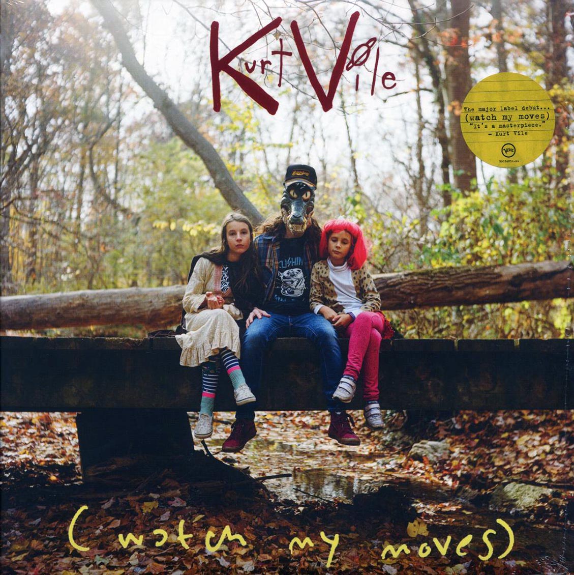 Kurt Vile - Watch My Moves (2xLP) vinyl LP front cover