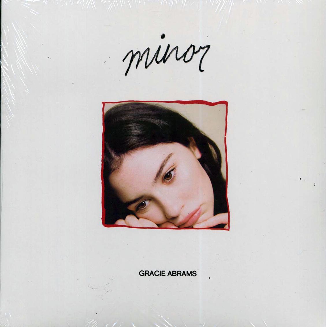 Gracie Abrams - Minor (red vinyl) vinyl LP front cover