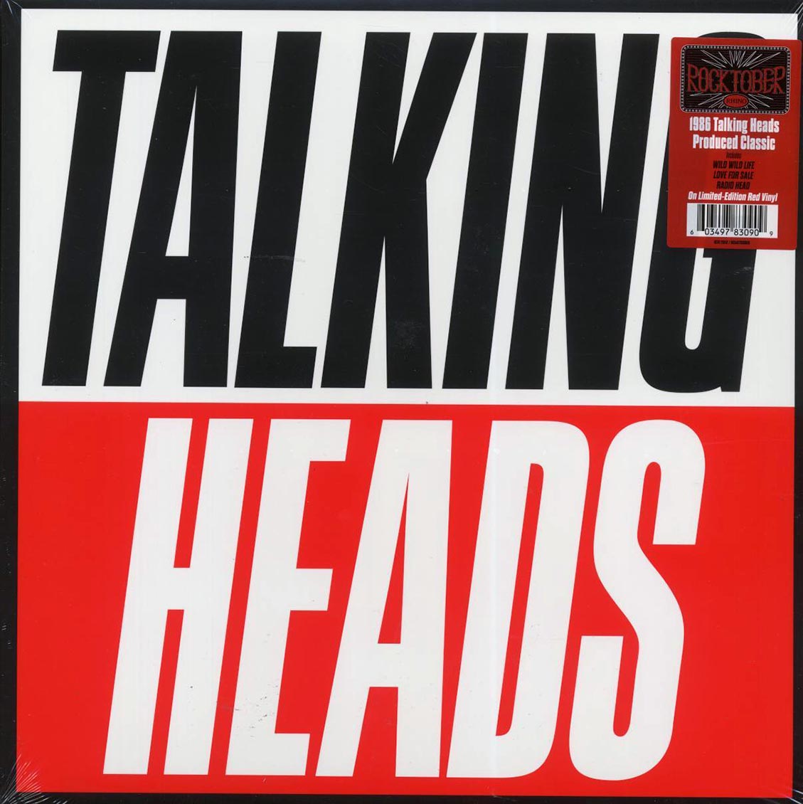 Talking Heads - True Stories (ltd. ed.) (red vinyl) vinyl LP front cover