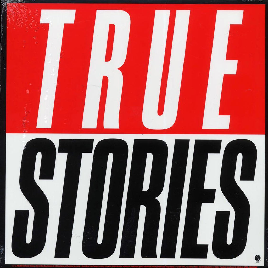 Talking Heads - True Stories (ltd. ed.) (red vinyl) vinyl LP back cover