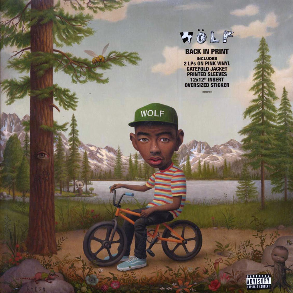 Tyler The Creator - Wolf (2xLP) (pink vinyl) vinyl LP front cover