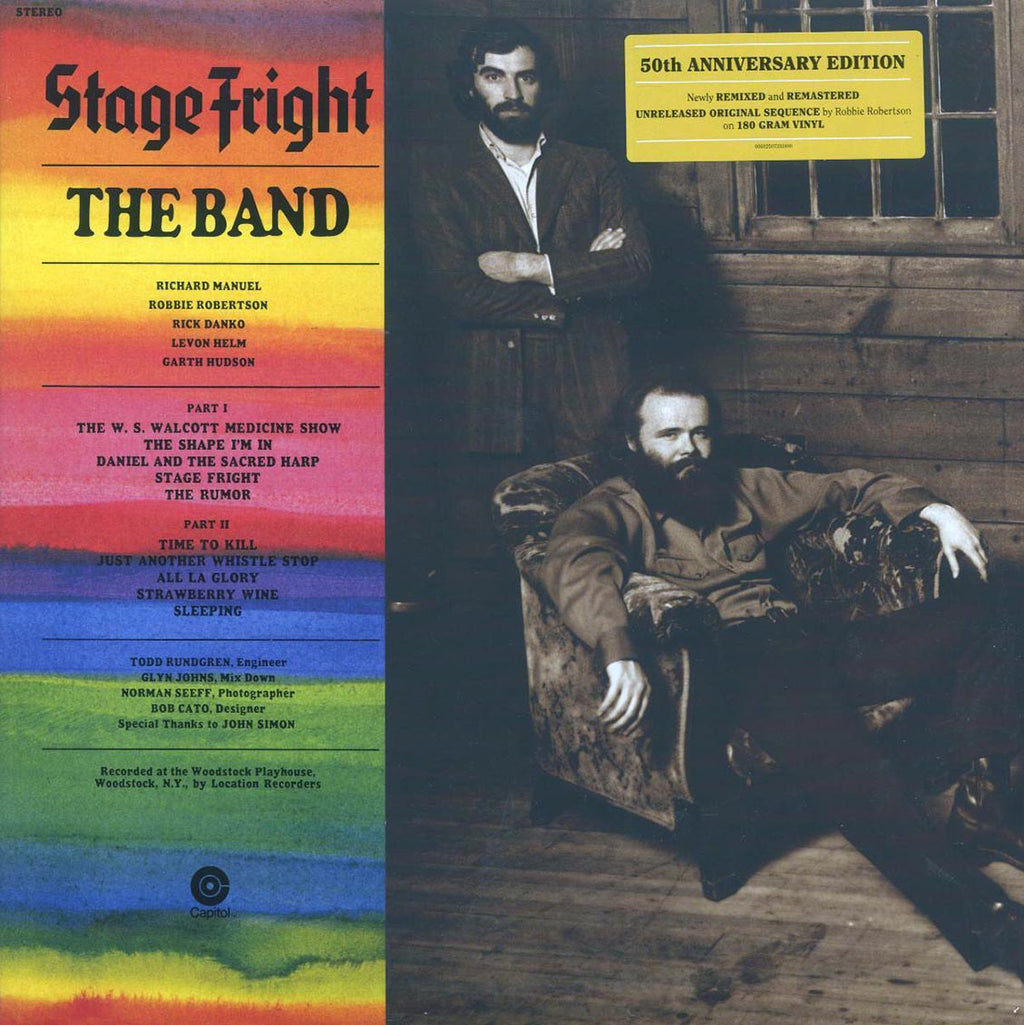 The Band - Stage Fright (50th Anniv. Ed.) (180g) (remastered) vinyl LP front cover